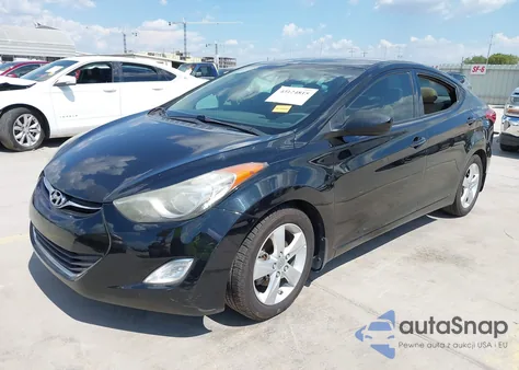 2013 Hyundai Elantra Gls z USA, uszkodzony, nr VIN 5NPDH4AE0DH402752